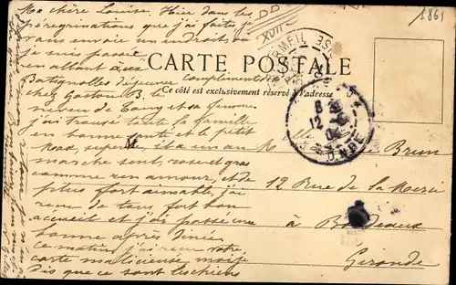 Ak Paris XVII., Rue des Batignolles, Piscine