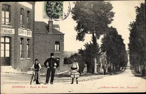 Ak Avesnes Nord, Route de Sains
