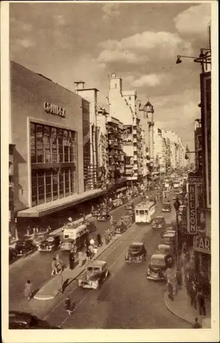 Ak Buenos Aires Argentinien, Avenida Corrientes