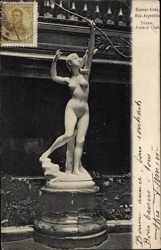 Ak Buenos Aires Argentinien, Diana, Jockey Club