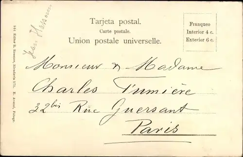 Ak Buenos Aires Argentinien, Diana, Jockey Club