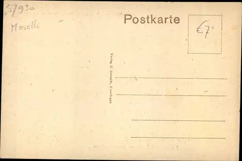 Ak Fénétrange Finstingen Moselle, Saarbruger Straße