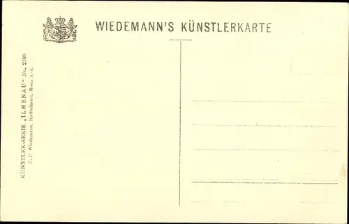 Ak Ilmenau im Ilm Kreis Thüringen, Stadtpanorama, Glockenturm