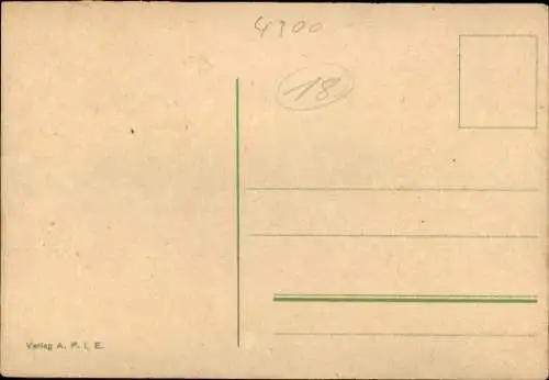 Künstler Ak Essen im Ruhrgebiet Nordrhein Westfalen, Kruppsche Gussstahlfabrik im Jahre 1824