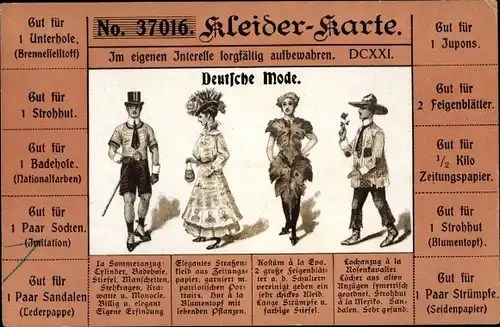 Ak Kleider Karte No. 37016, Deutsche  Mode, Sommeranzug, Straßenkleid, Lochanzug, Eva