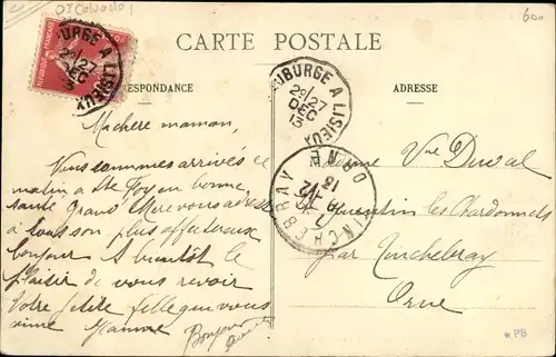 Ak Les Moutiers Hubert Calvados, Le vieux Manoir du Chiffretot