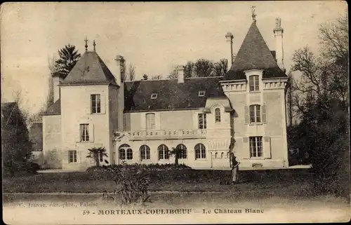 Ak Morteaux Coulibœuf Couliboeuf Calvados, Le Chateau Blanc