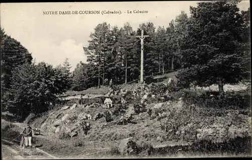 Ak Notre Dame de Courson Calvados, Le Calvaire