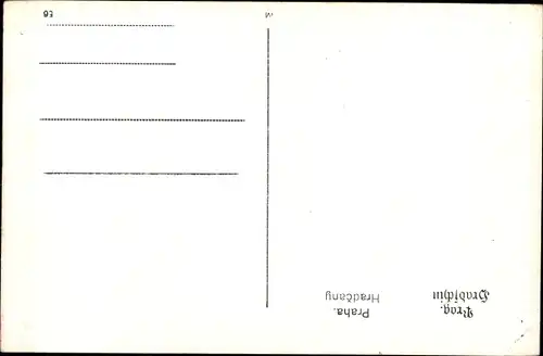 Ak Praha Prag Tschechien, Hradčany Hradschin