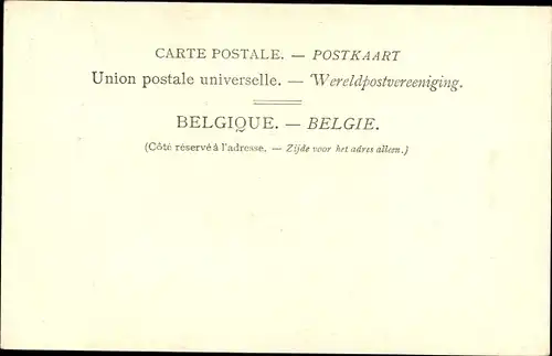 Ak Deurne Antwerpen Flandern, Stoet van den H. Fredegandus, 1902