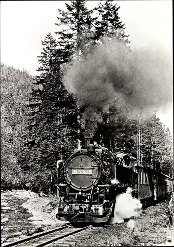 Ak Kipsdorf Hainsberg Freital in Sachsen, Schmalspurbahn, Einfahrt nach Kurort Kipsdorf
