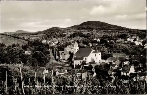 Ak Oberdollendorf Königswinter am Rhein, Ort m. Petersberg, Nonnenstromberg, Ölberg, Weinreben