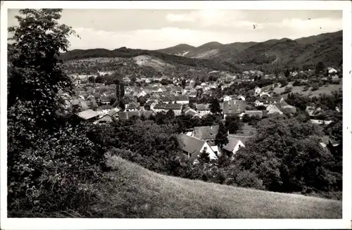 Ak Kandern im Schwarzwald Baden, Blick auf den Ort, Gleichen