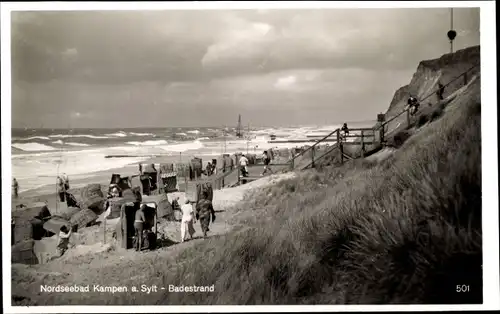 Ak Kampen auf Sylt, Badestrand