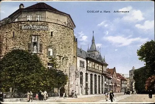 Ak Goslar am Harz, Hotel Achtermann