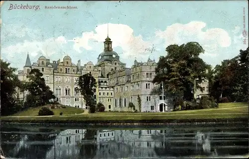 Ak Bückeburg im Kreis Schaumburg, Residenzschloss