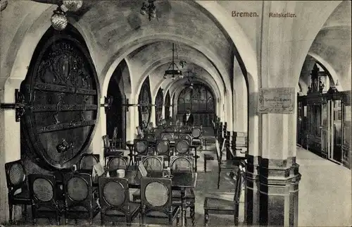 Ak Hansestadt Bremen, Ratskeller