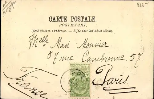 Ak Spa Wallonien Lüttich, Avenue Clementine