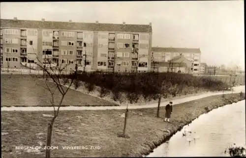 Ak Bergen op Zoom Nordbrabant Niederlande, Vijverberg Zuid