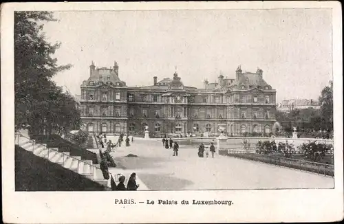 Ak Paris VI Luxembourg, Palais de Luxembourg