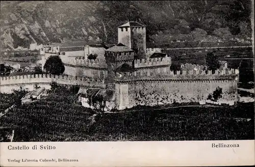 Ak Bellinzona Kanton Tessin, Castello di Svitto