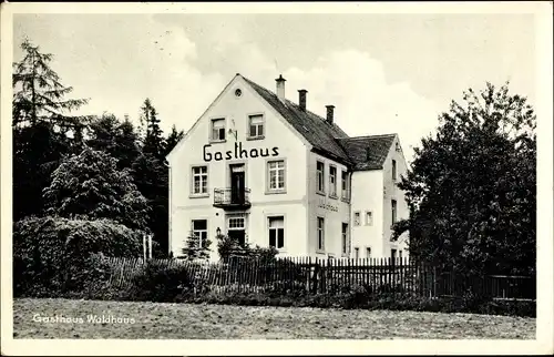 Ak Steinigtwolmsdorf in Sachsen, Gasthaus zum Waldhaus