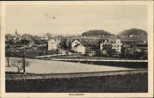 Ak Wolsdorf Siegburg an der Sieg, Blick auf den Ort