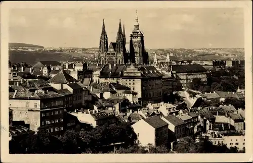 Ak Praha Prag Tschechien, Hradčany, Hradschin