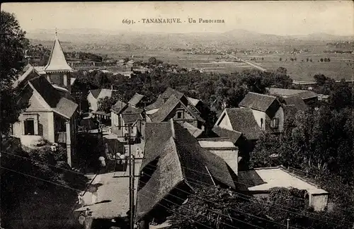 Ak Antananarivo Tananarive Madagaskar, Un Panorama