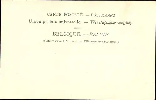 Ak Deurne Antwerpen Flandern, Stoet van den H. Fredegandus, 1902