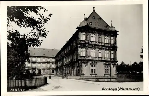 Ak Mainz am Rhein, Schloss, Museum