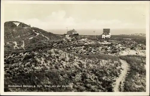 Ak Kampen auf Sylt, Blick von der Uwedüne