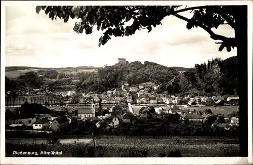 Ak Riedenburg in Niederbayern, Altmühltal, Gesamtansicht