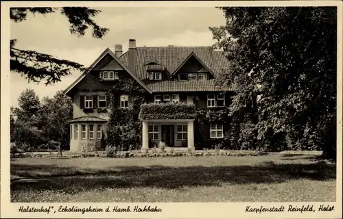 Ak Reinfeld in Holstein, Holstenhof, Erholungsheim der Hamburger Hochbahn