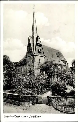 Ak Ortenberg in Hessen, Stadtkirche