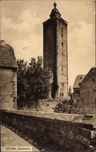 Ak Steinau an der Straße Hessen, Schlossturm