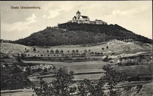 Ak Holzhausen in Thüringen, Veste Wachsenburg
