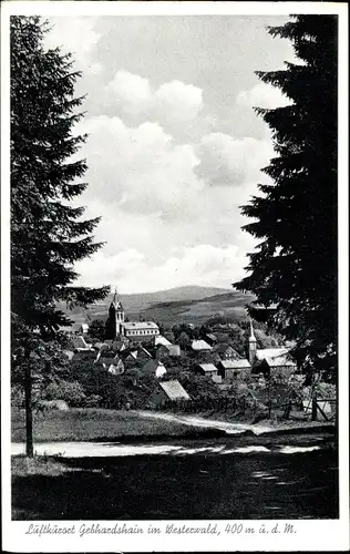 Ak Gebhardshain im Westerwald, Ortsansicht