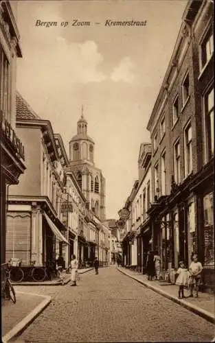 Ak Bergen op Zoom Nordbrabant Niederlande, Kremerstraat