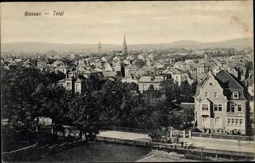 Ak Gießen an der Lahn Hessen, Totale