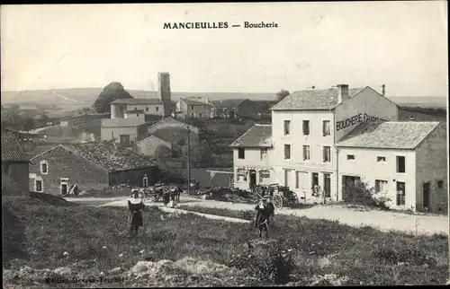 Ak Mancieulles Lothringen Meurthe et Moselle, Boucherie