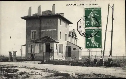 Ak Mancieulles Lothringen Meurthe et Moselle, la Poste