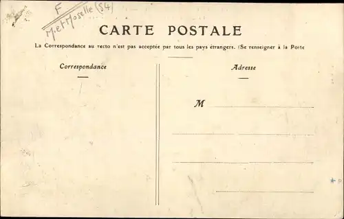 Ak Ménil la Tour Lothringen Meurthe et Moselle, marche d'épreuve 45 km, 153e régiment d'infanterie