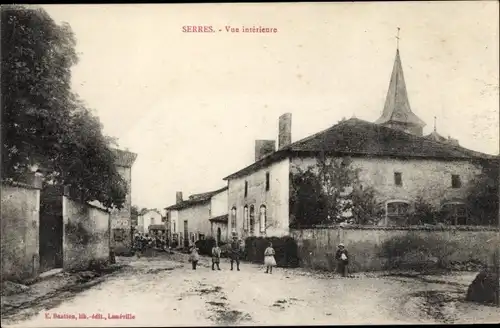 Ak Serres Meurthe et Moselle, Vue intérieure