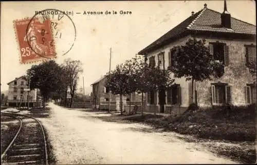 Ak Brénod Ain, Avenue de la Gare