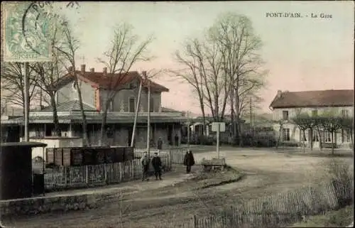 Ak Pont d'Ain, La Gare