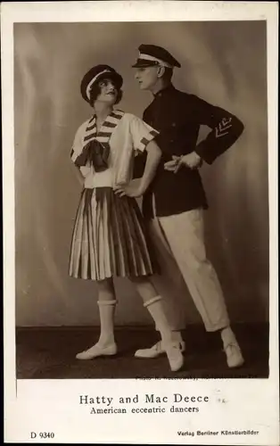 Ak Hatty and Mac Deece, American eccentric dancers