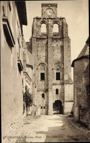 Ak Cormery Indre et Loire, Ancienne Abbaye, Tour Saint Paul