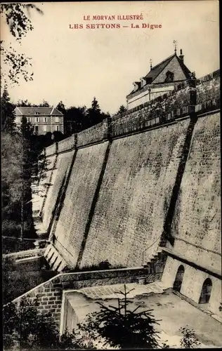 Ak Les Settons Nièvre