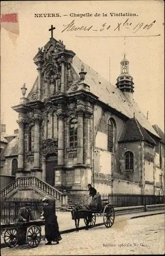 Ak Nevers Nièvre, Chapelle de la Visitation